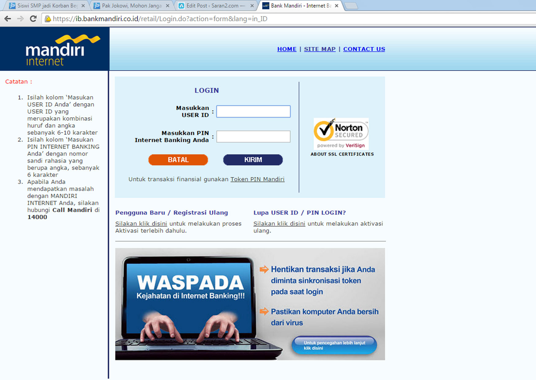 Cara Membayar BPJS Melalui Mandiri Banking