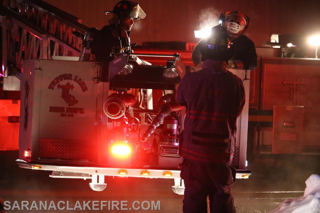 Photo Essay, Commercial Structure Fire Damages 5 Businesses in Saranac