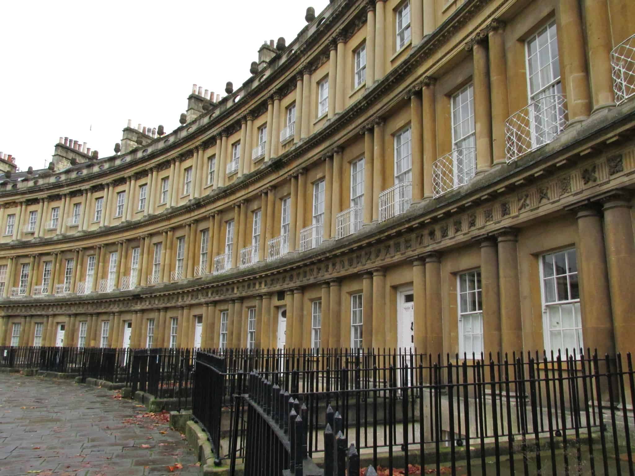 Photo Research Journal Royal Crescent and The Circus Bath UK Sara