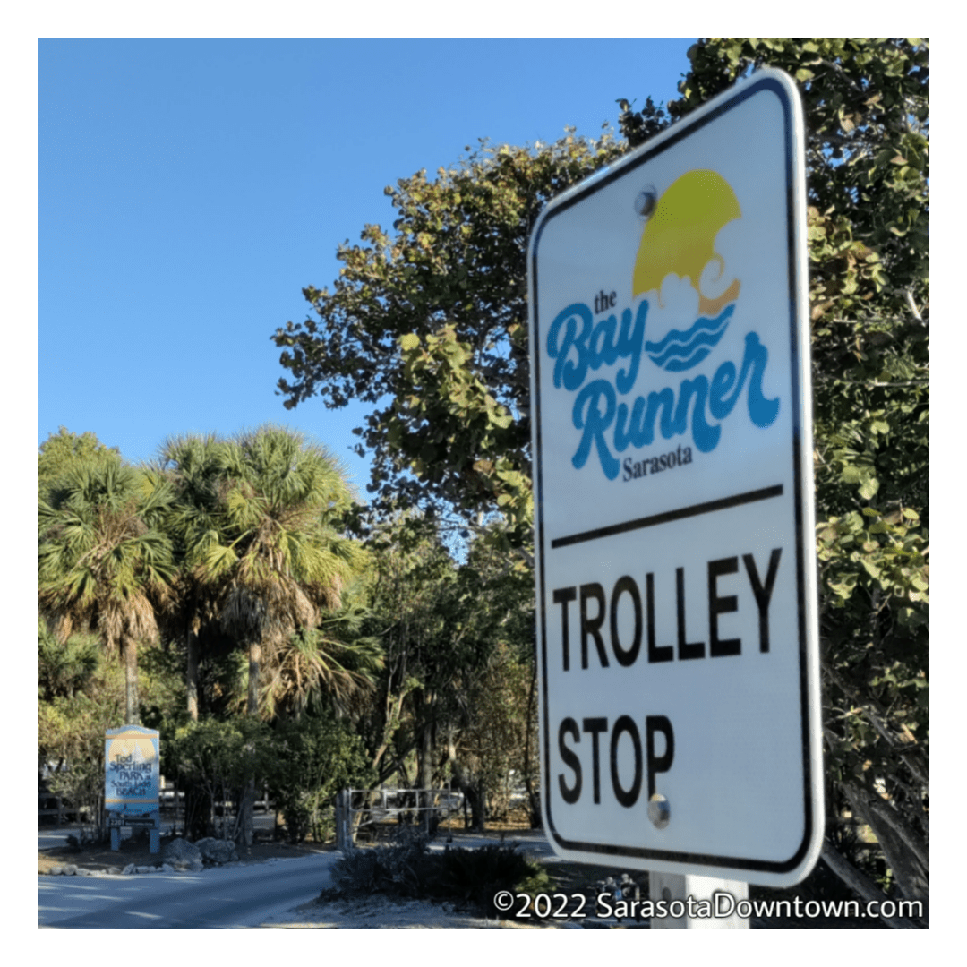 Map of Bay Runner Trolley and Trolley Information for Downtown Sarasota