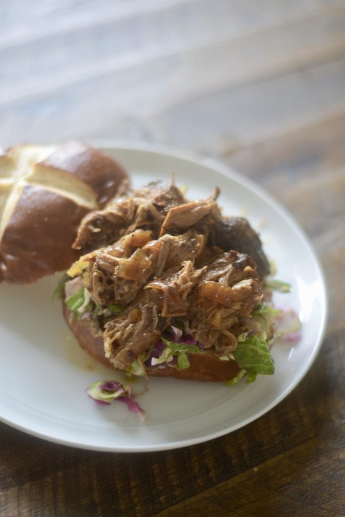 Slow Cooker Apple Cider Pulled Pork Sarcastic Cooking