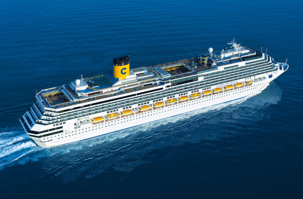 Crociere, con la Costa Pacifica arrivati tremila turisti a Cagliari