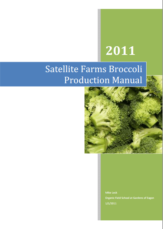 Organic Broccoli Production Manual SARE