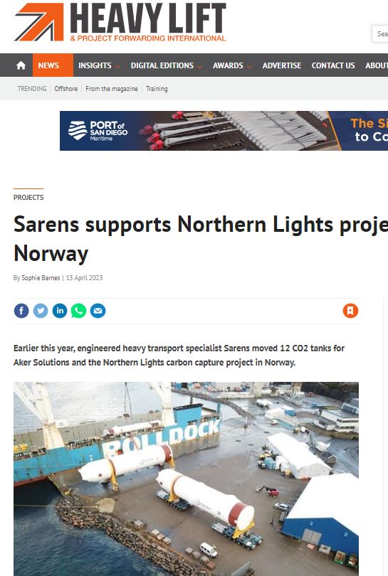 Sarens in the Media . Sarens