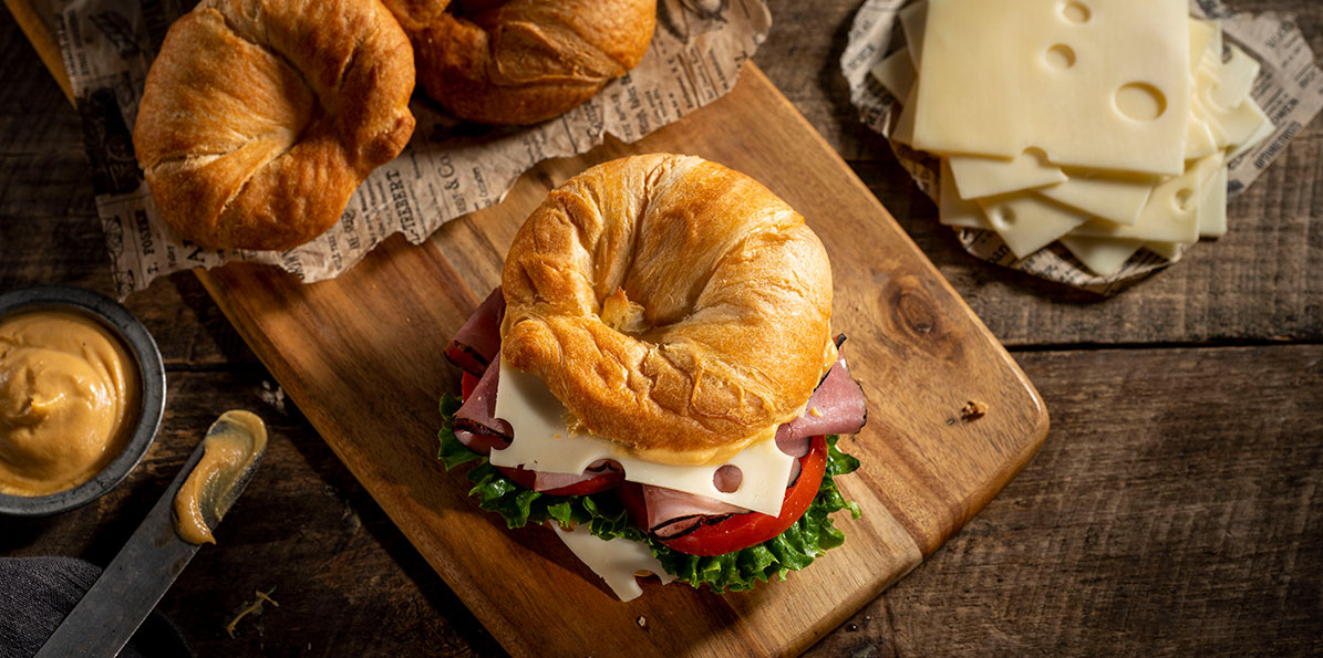 Ham & Cheese Croissant Sandwiches Recipe Sargento® Foods Incorporated
