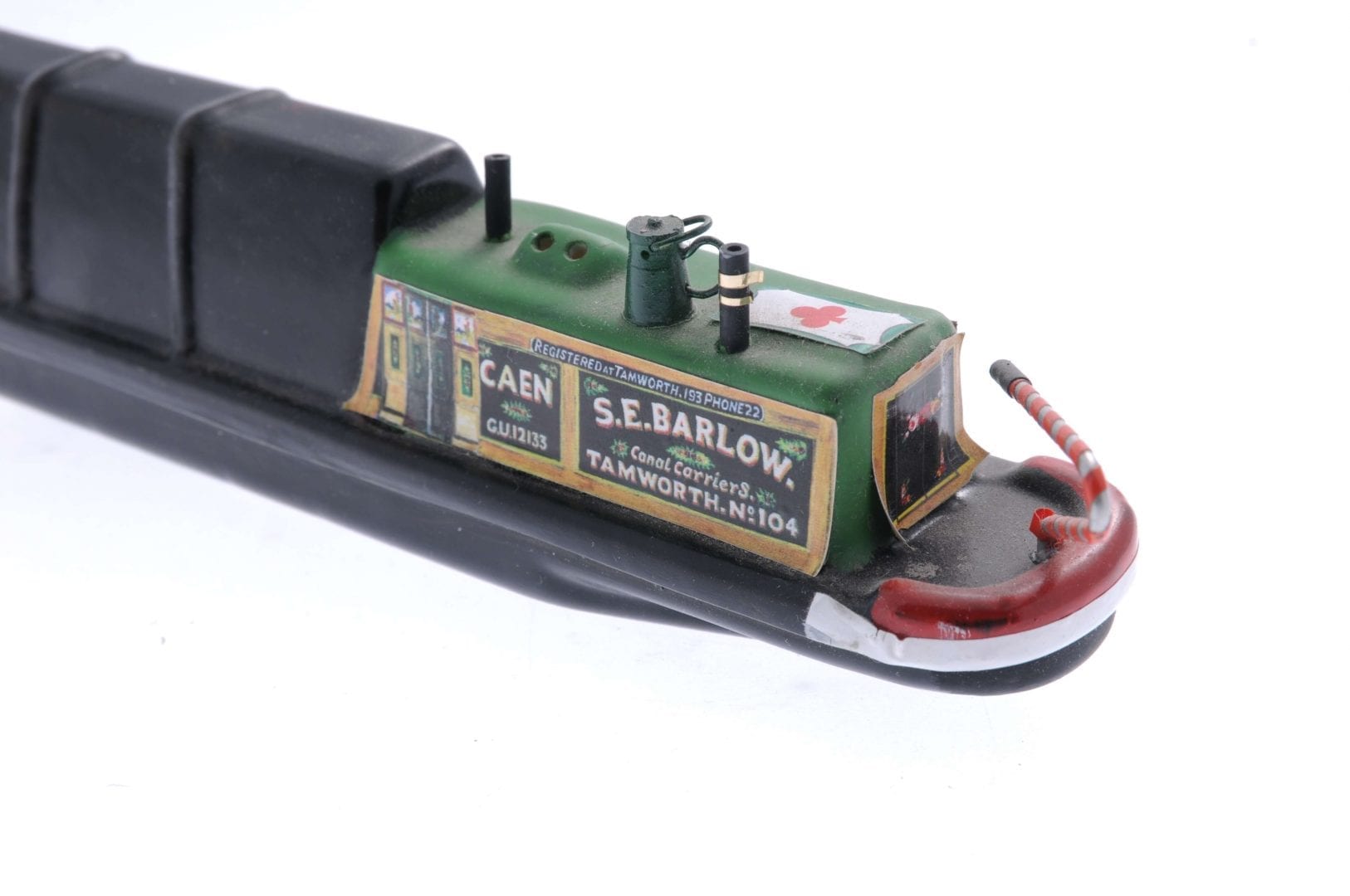 Canal Motor Boat OO Gauge Scale Model Canal Boat Sarik Hobbies for