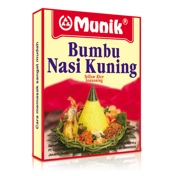Jual Bumbu Nasi Kuning Spesial Instan Yang Nikmat Munik