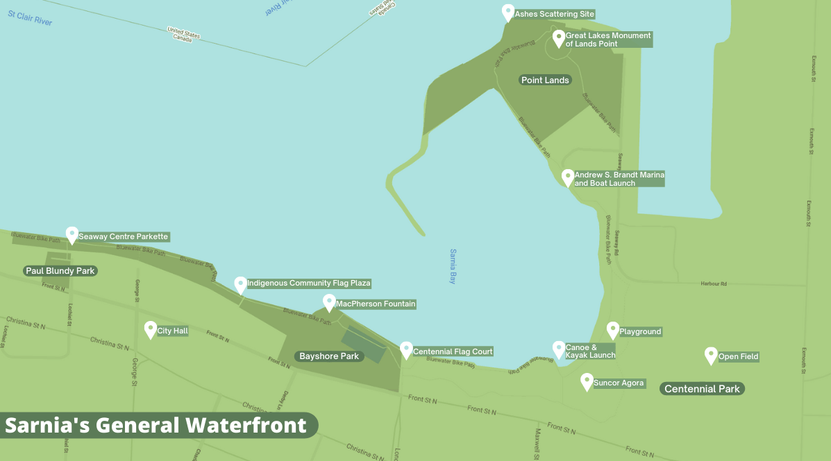 Parks & Trails City of Sarnia