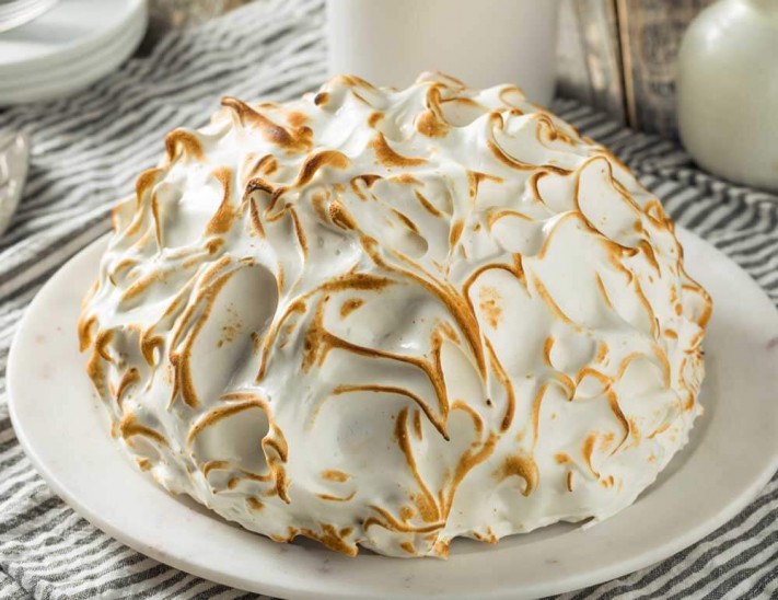 Resep Flaming Baked Alaska