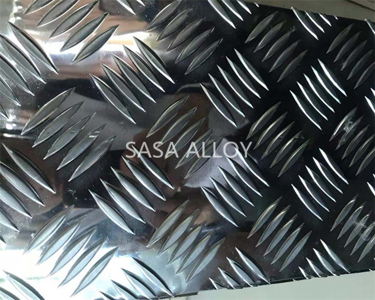 Aluminium 6351 Checker Plate Sasa Alloy CO., LTD