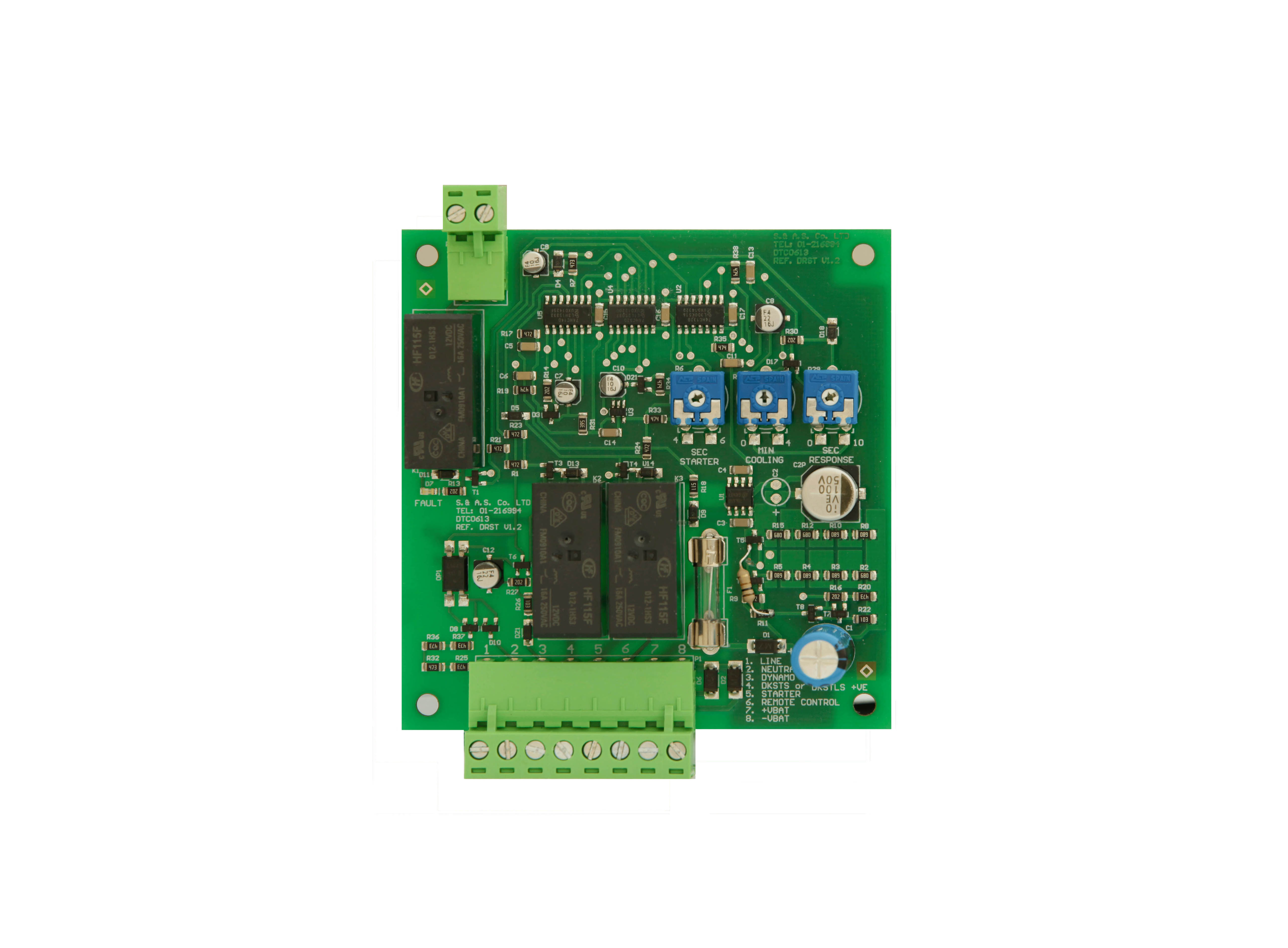DIESEL REMOTE START BOARD − DRST