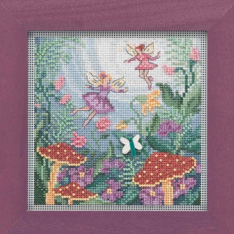 Fairy Garden Mill Hill Sassy Jacks Stitchery