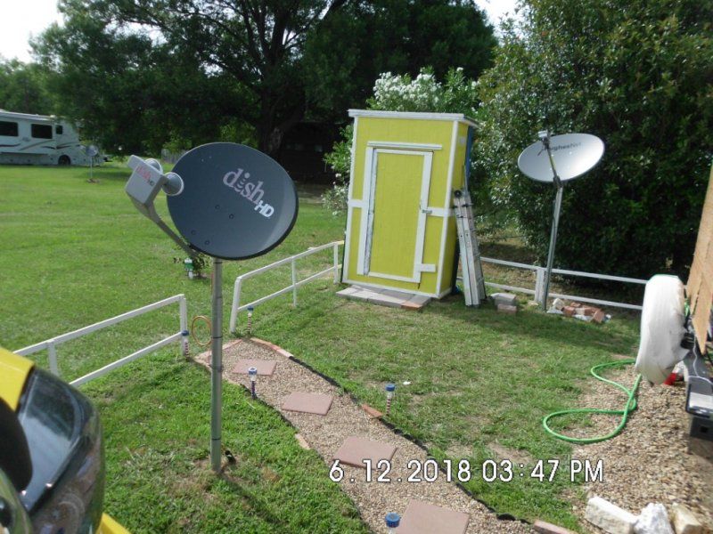 Moving Satellite To Another Location In Yard SatelliteGuys.US