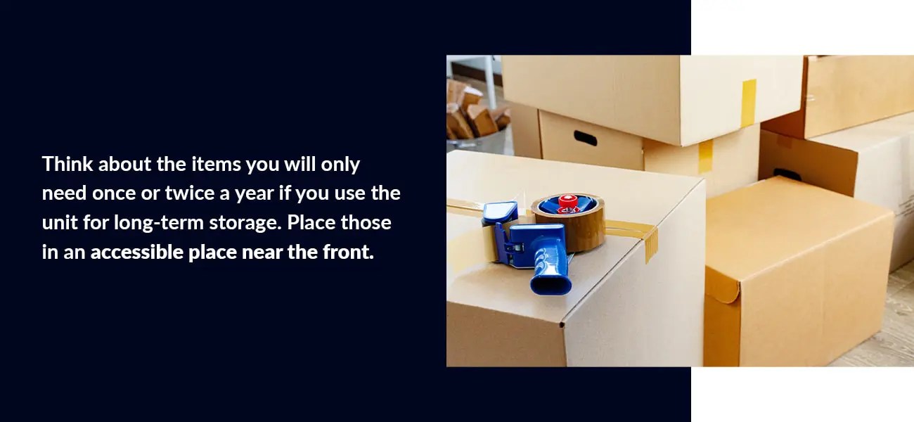 How to Organize a Storage Unit Storage Organization Tips