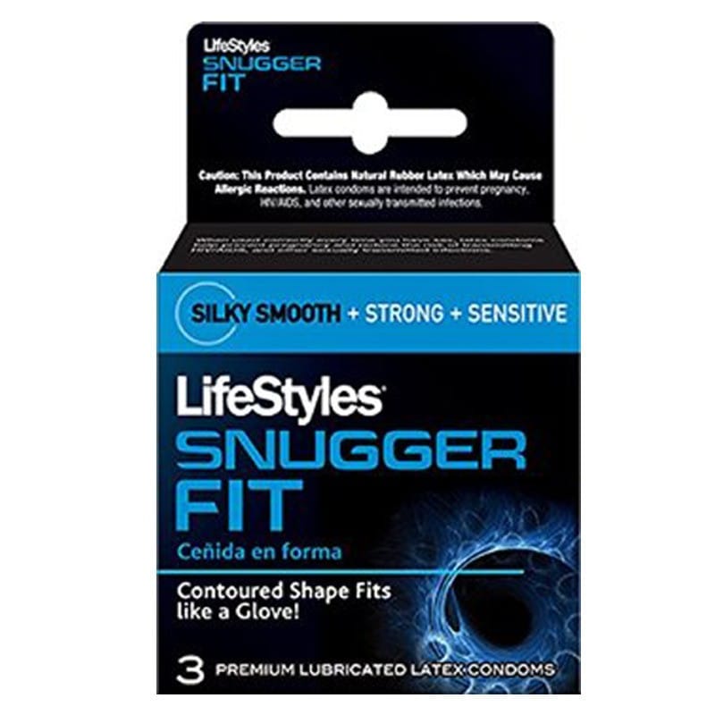 Lifestyles Snugger Fit Condoms 3 Pack Satisfaction