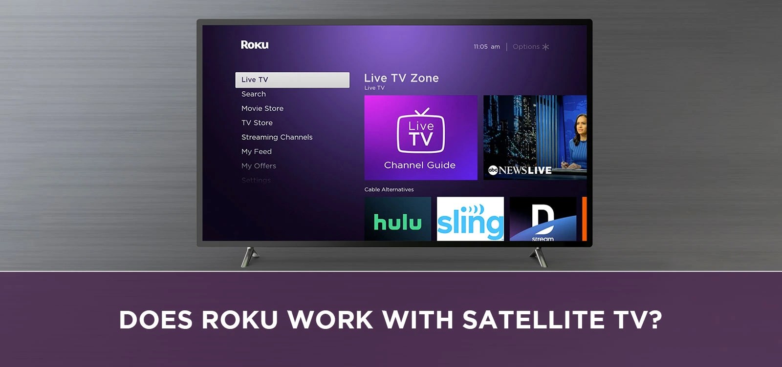 Does Roku Work with Satellite TV? Sattvforme