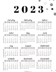 2023 Calendar With Week Numbers Printable Get Latest News 2023 Update