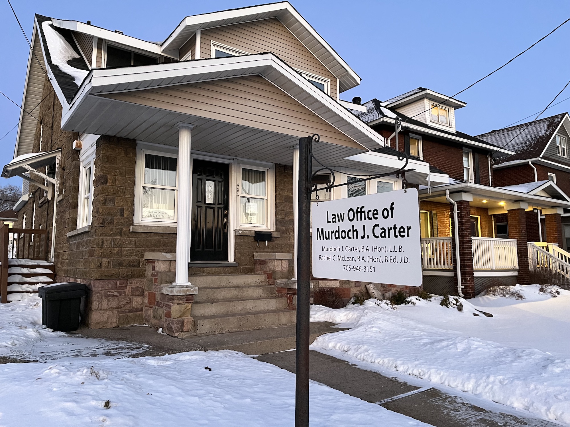 Law Office of Murdoch Carter LL.B. Sault Ste. Marie Lawyers