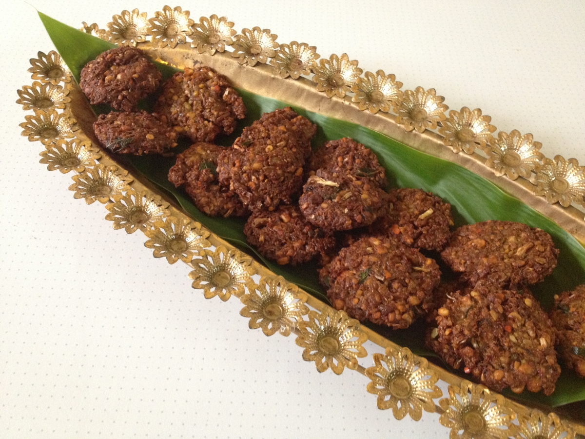 Banana flower vada / vaala poo Vadai