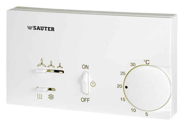 Fancoil roomtemperature controller, electromechanical SAUTER U.K.