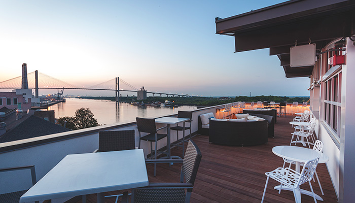 rooftop restaurants to visit in Savannah. An ambiance of Here are 5