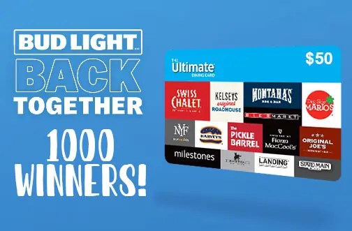Bud Light Contest Back Together Gift Card Giveaway — Deals from SaveaLoonie!