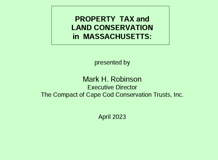 2023 Southeastern Massachusetts Land Trust Convocation Buzzards Bay