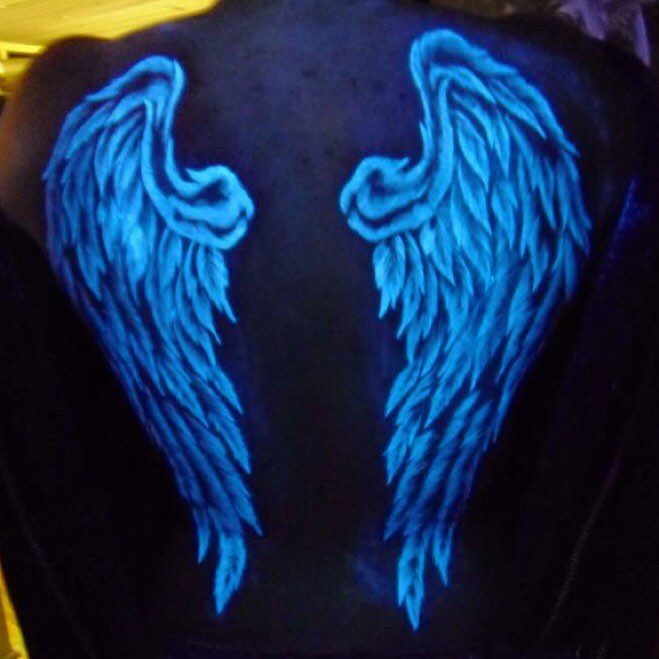 40+ Best Glow In The Dark Tattoo: Everything You Need To Know - Saved Tattoo 659_x_659_jpg