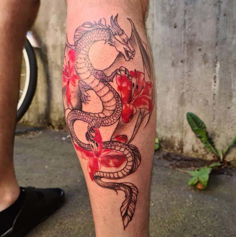 Red Tattoo: Everything You Need To Know (30+ Cool Design Ideas) - Saved Tattoo 800_x_799_jpg