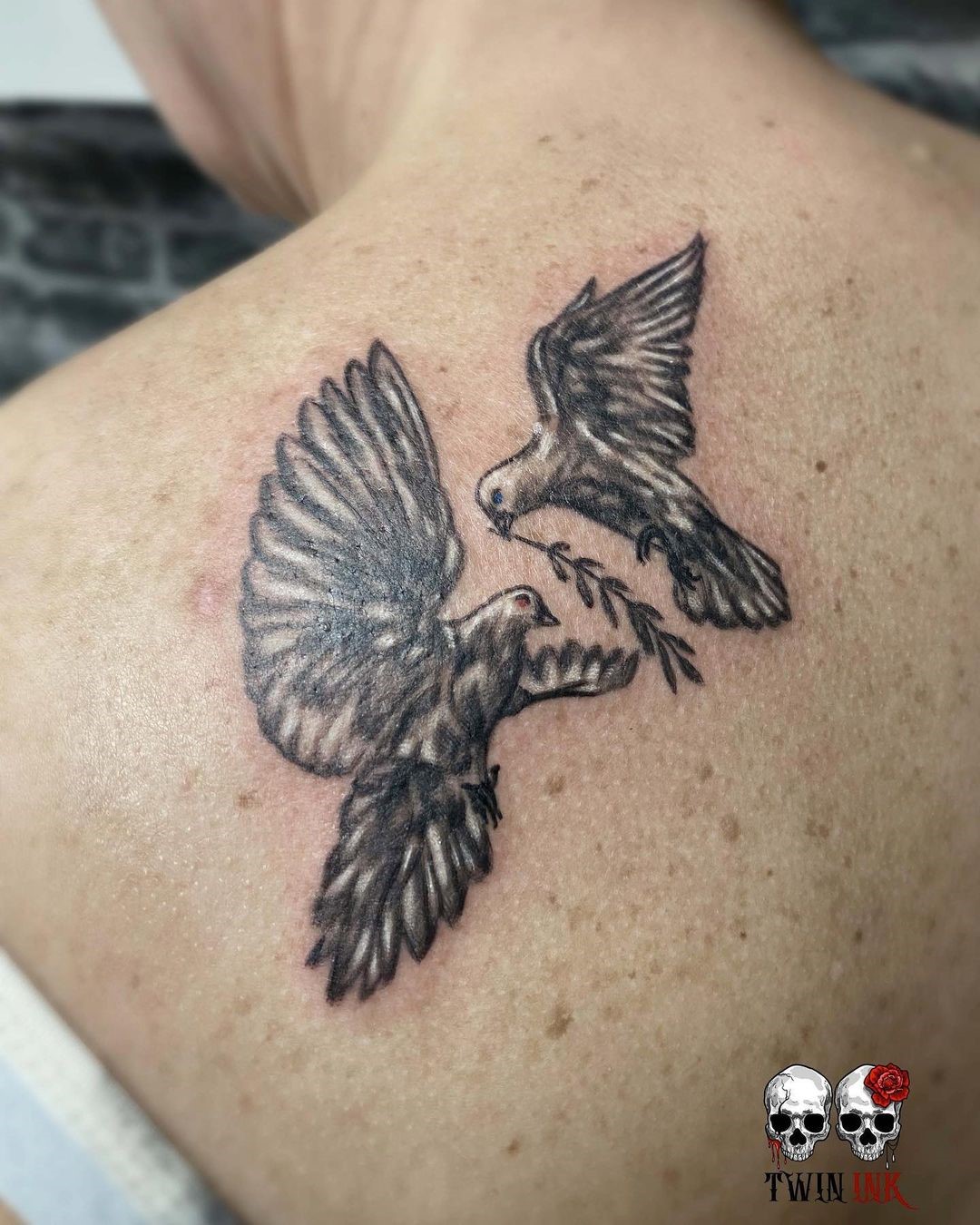 Top 33 Gorgeous Dove Tattoo Design Ideas (2022 Updated) - Saved Tattoo 1350_x_1080_jpg