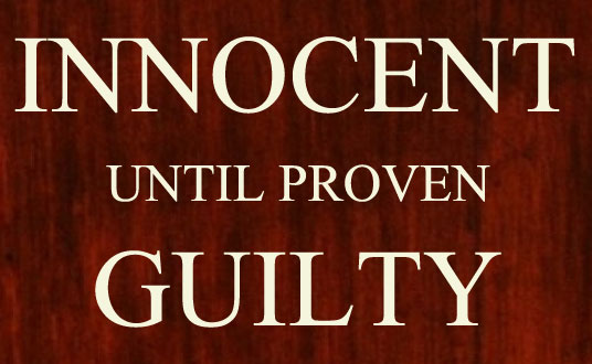 Presumption of Innocence Save Our Heroes