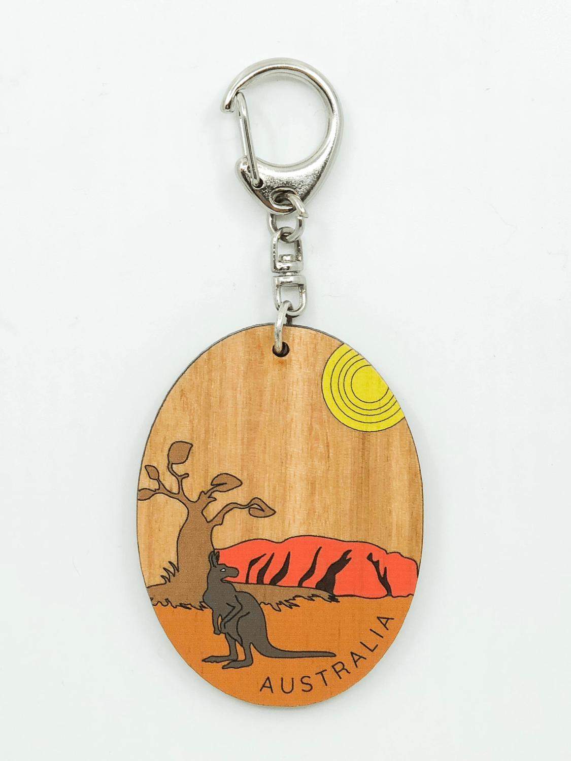 Australia Keyring by Buttonworks Australian Koala Foundation
