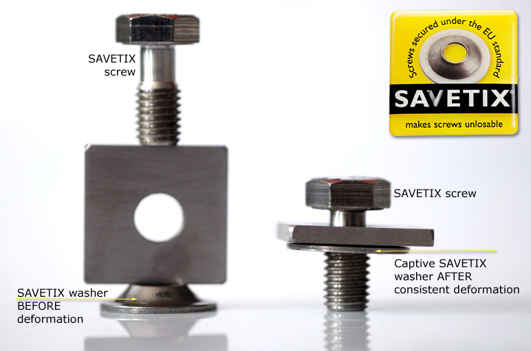 SAVETIX® screw fasteners