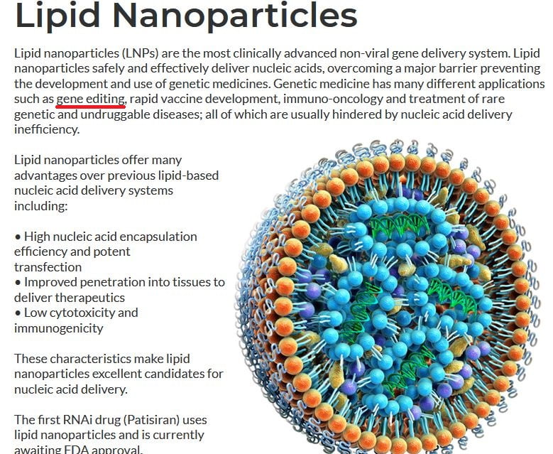 Covid 19 Vaccines Have In Them DNA Gene Editing Technology , A True