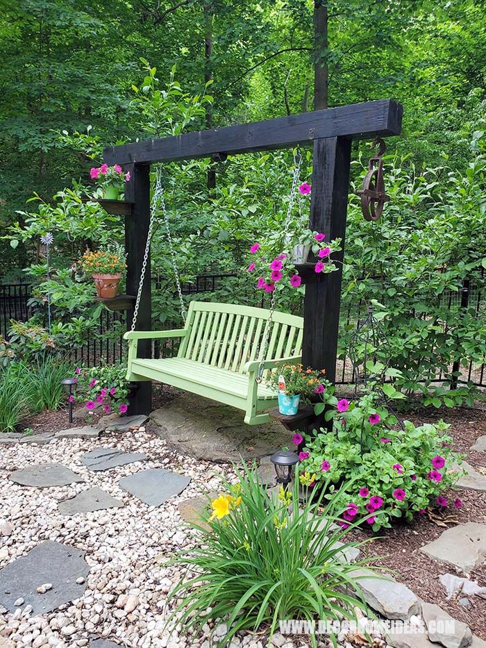 Backyard Swing Transform Your Outdoor Space with a Fun and Relaxing