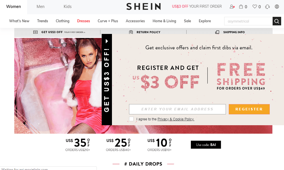 Top 128+ imagen influencer codes shein fr.thptnganamst.edu.vn