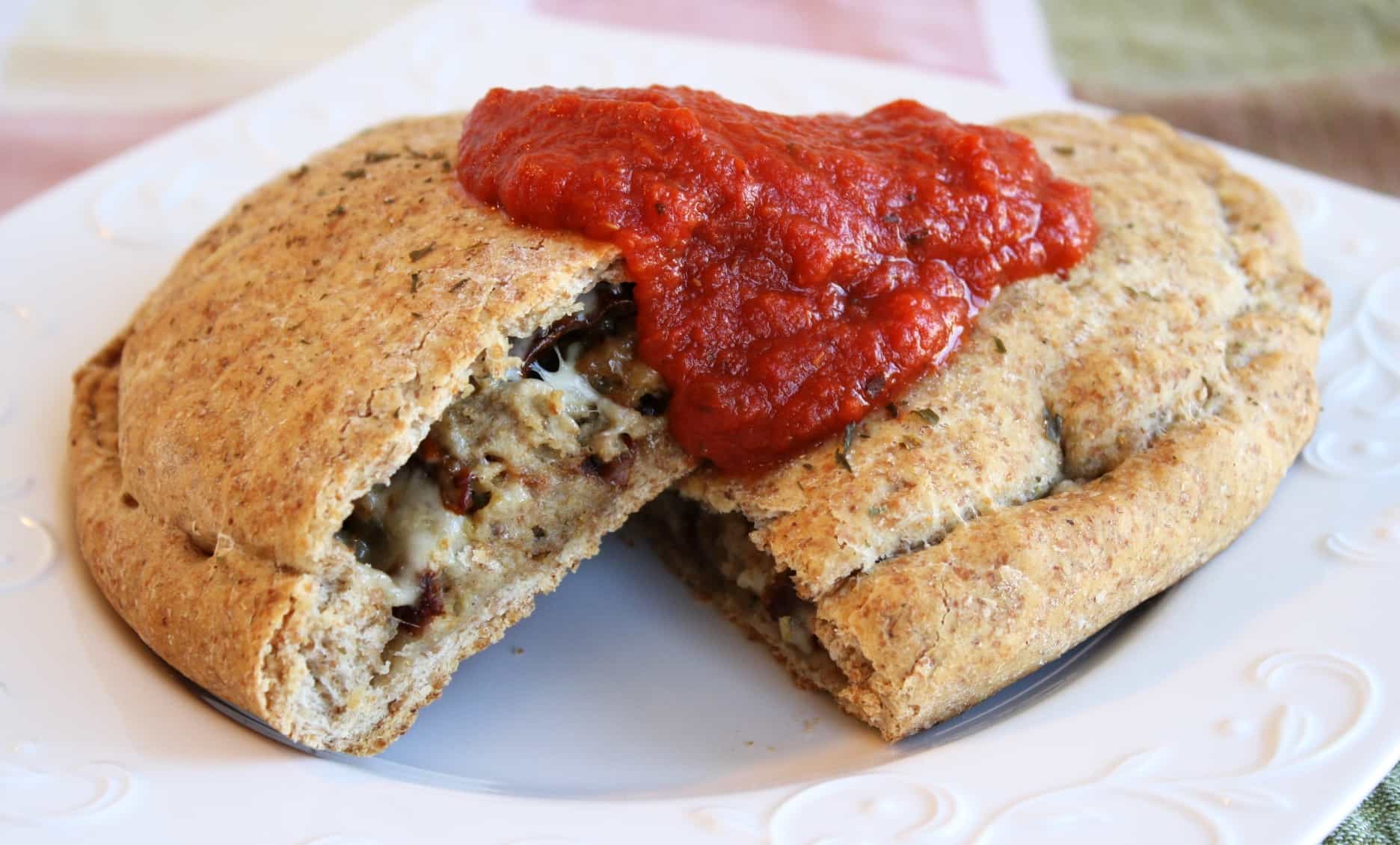 Meatball Calzones Saving Room for Dessert