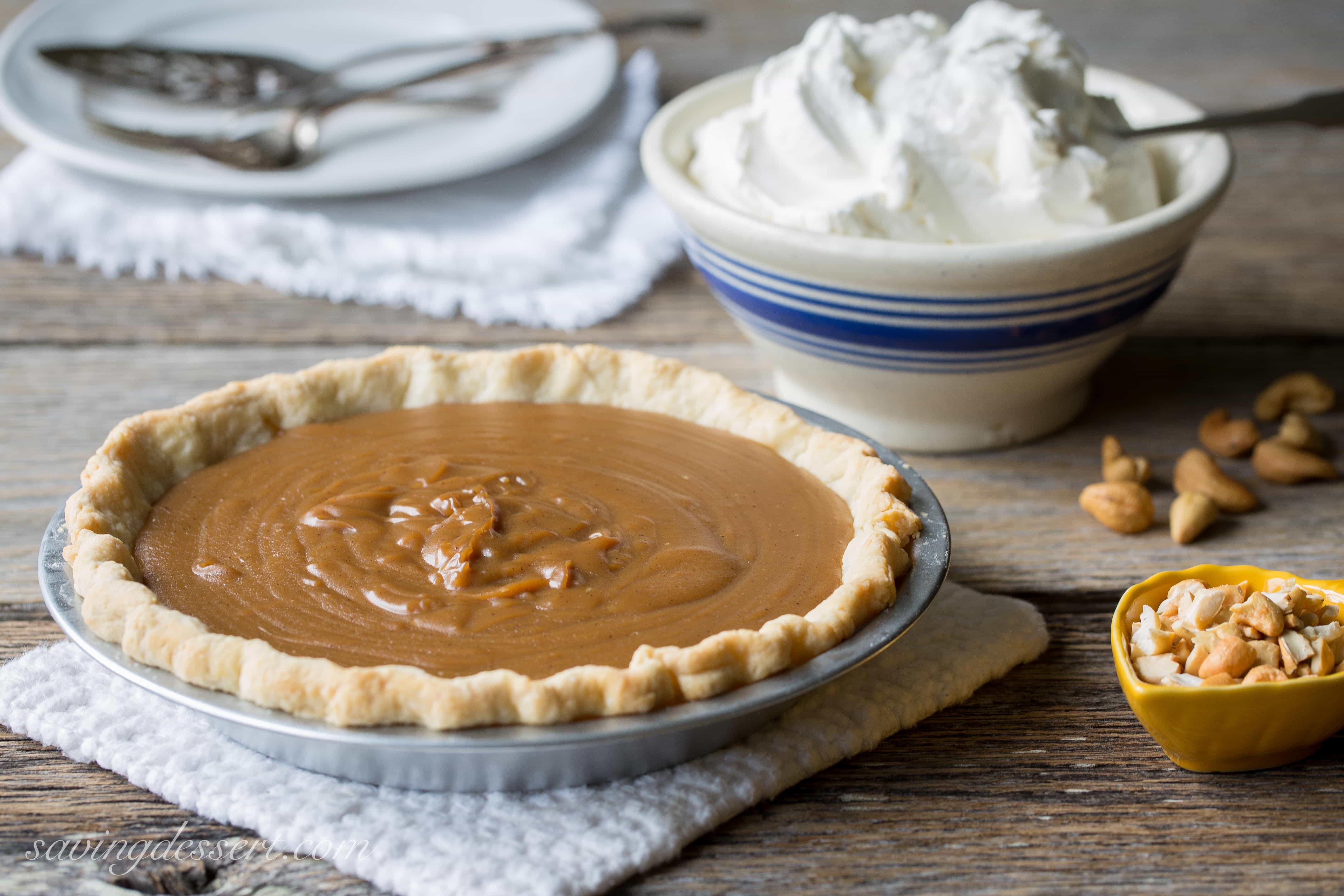 Butterscotch Pie Saving Room for Dessert