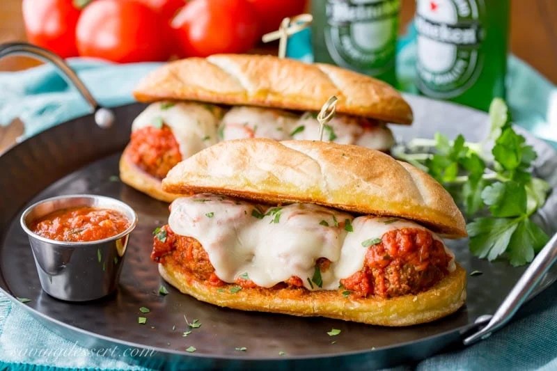 Easy Meatball Sub Sandwich Recipe Saving Room for Dessert