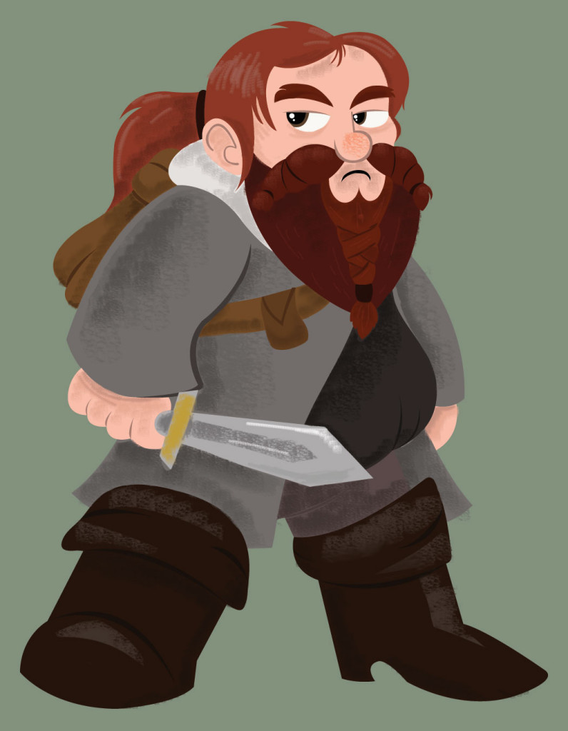 Character Dwarven Rogue Trapfinder RPG Actual Play