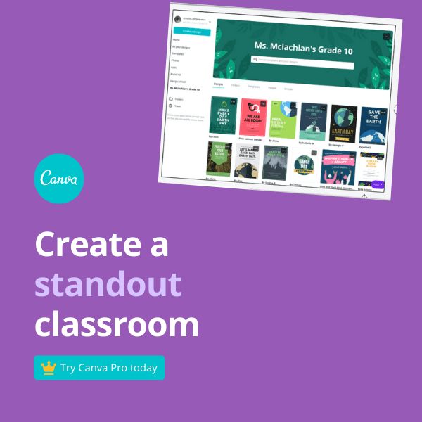 Free Canva Pro for Teachers (Plus Tools for Students) Saving with TaLis