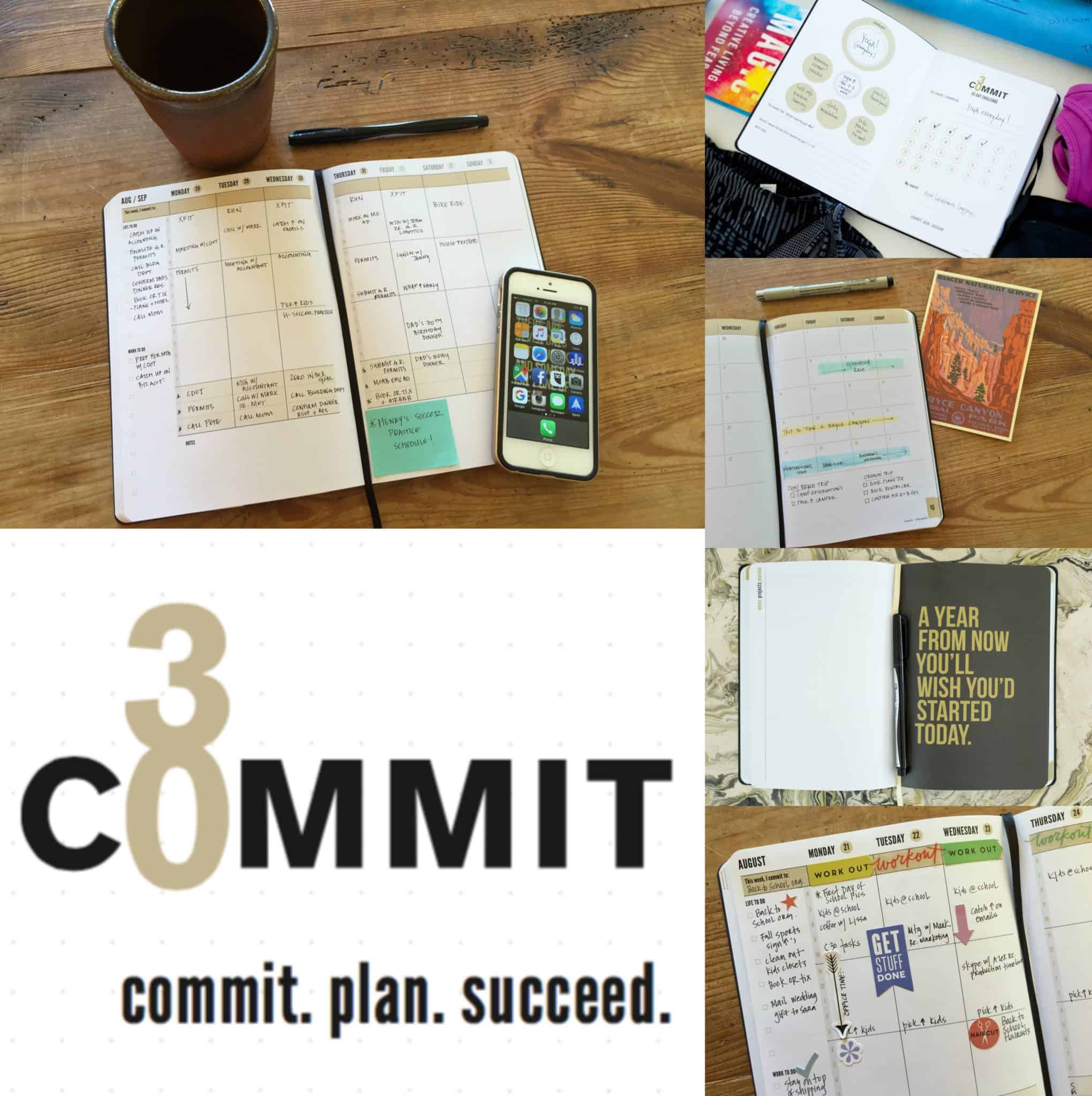 You Goals & Dreams With A Commit30 Planner