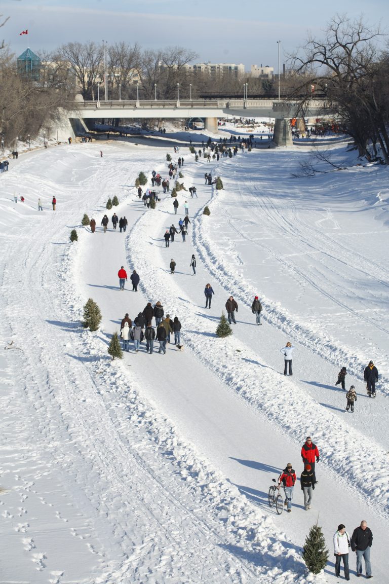 Breaking The Ice My Day Skating On Winnipeg's Frozen River Savoir