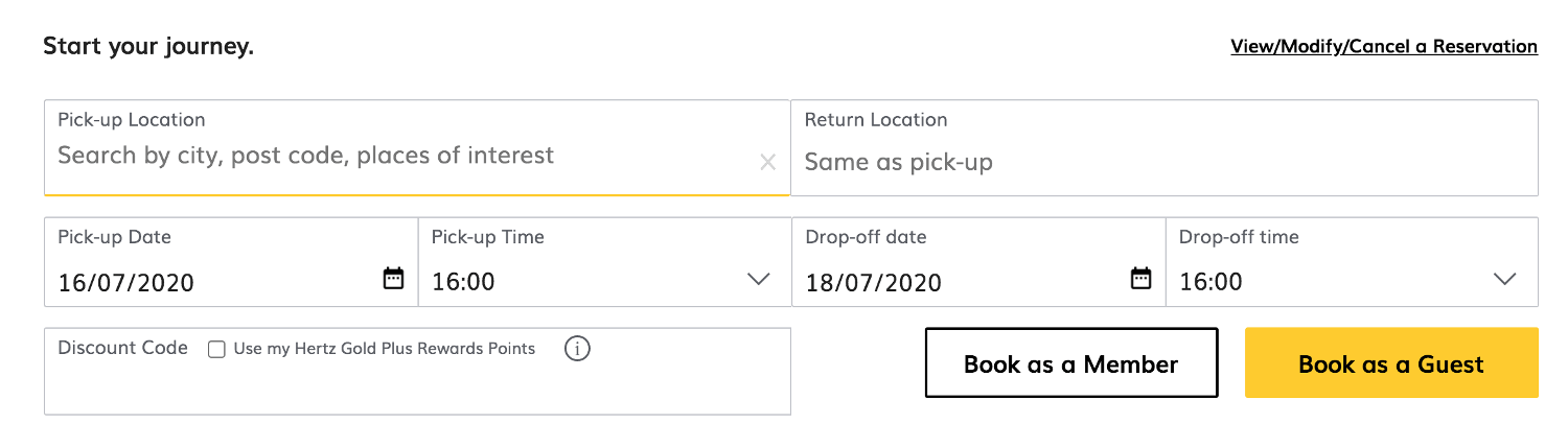 25 Off Hertz Discount Codes & Vouchers July 2021