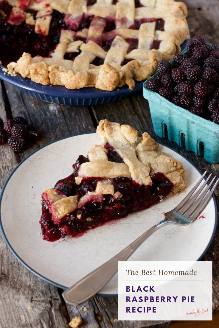 Black Raspberry Pie Recipe Savoring The Good