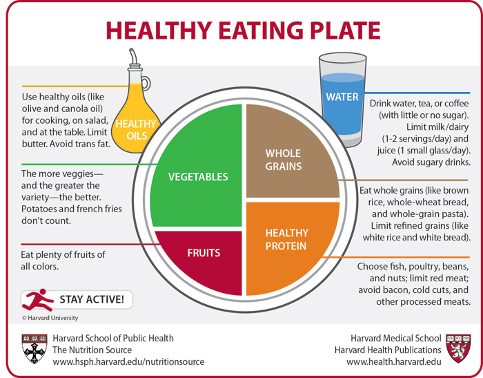Harvard's Healthy Eating Plate The Vegan Way