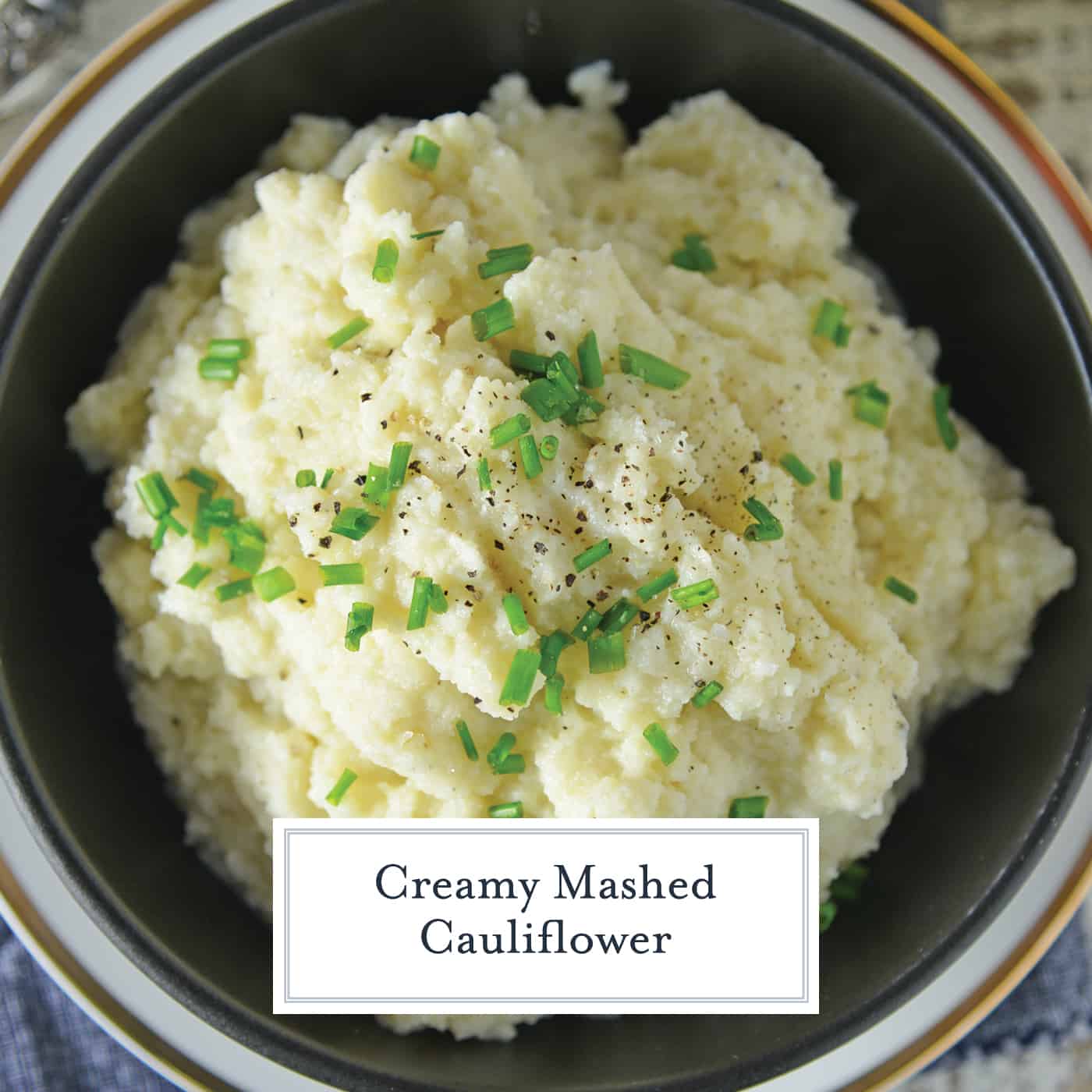 Mashed Cauliflower Yummy Cauliflower Mashed Potatoes