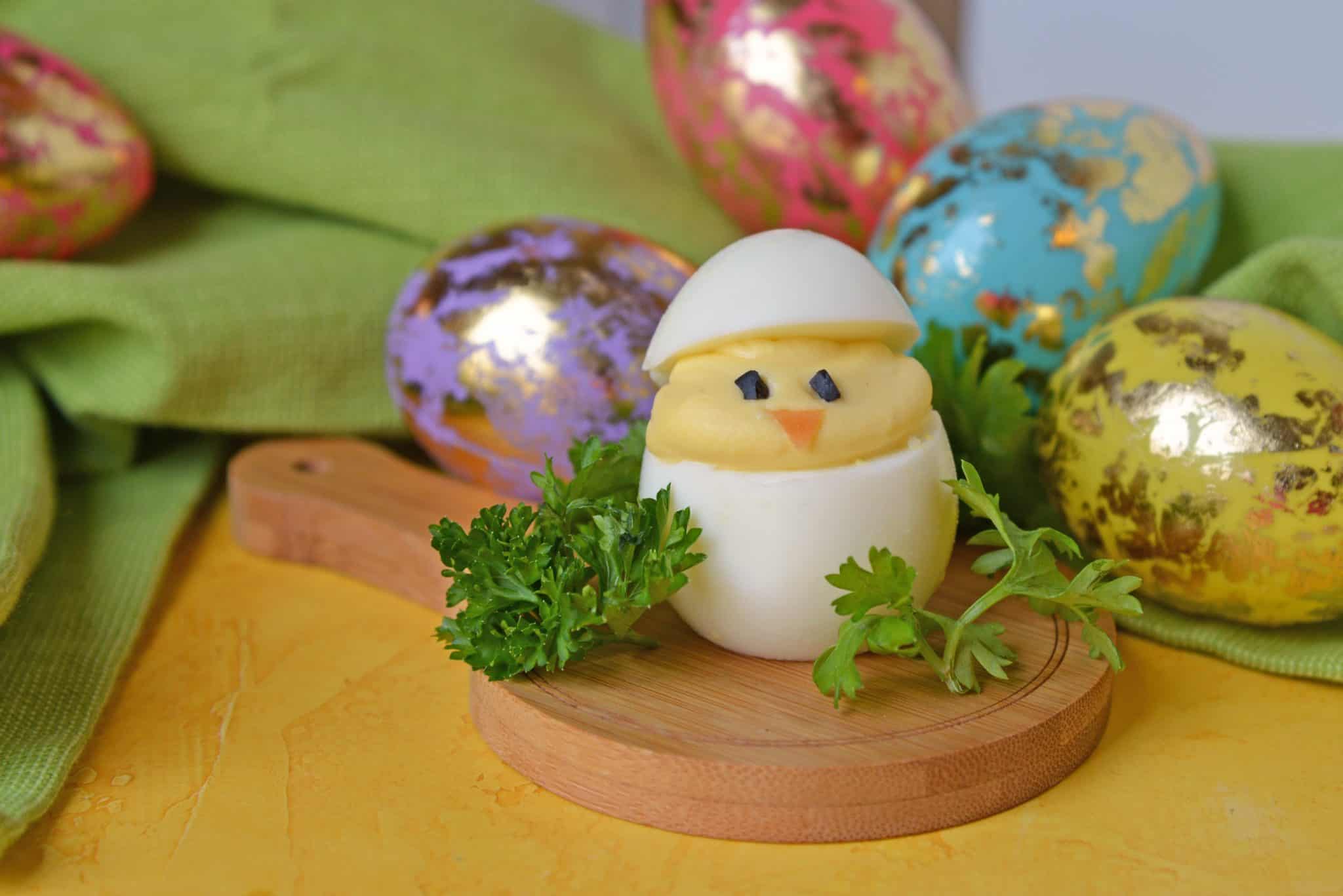 Deviled Egg Chicks Classic Deviled Eggs for Easter