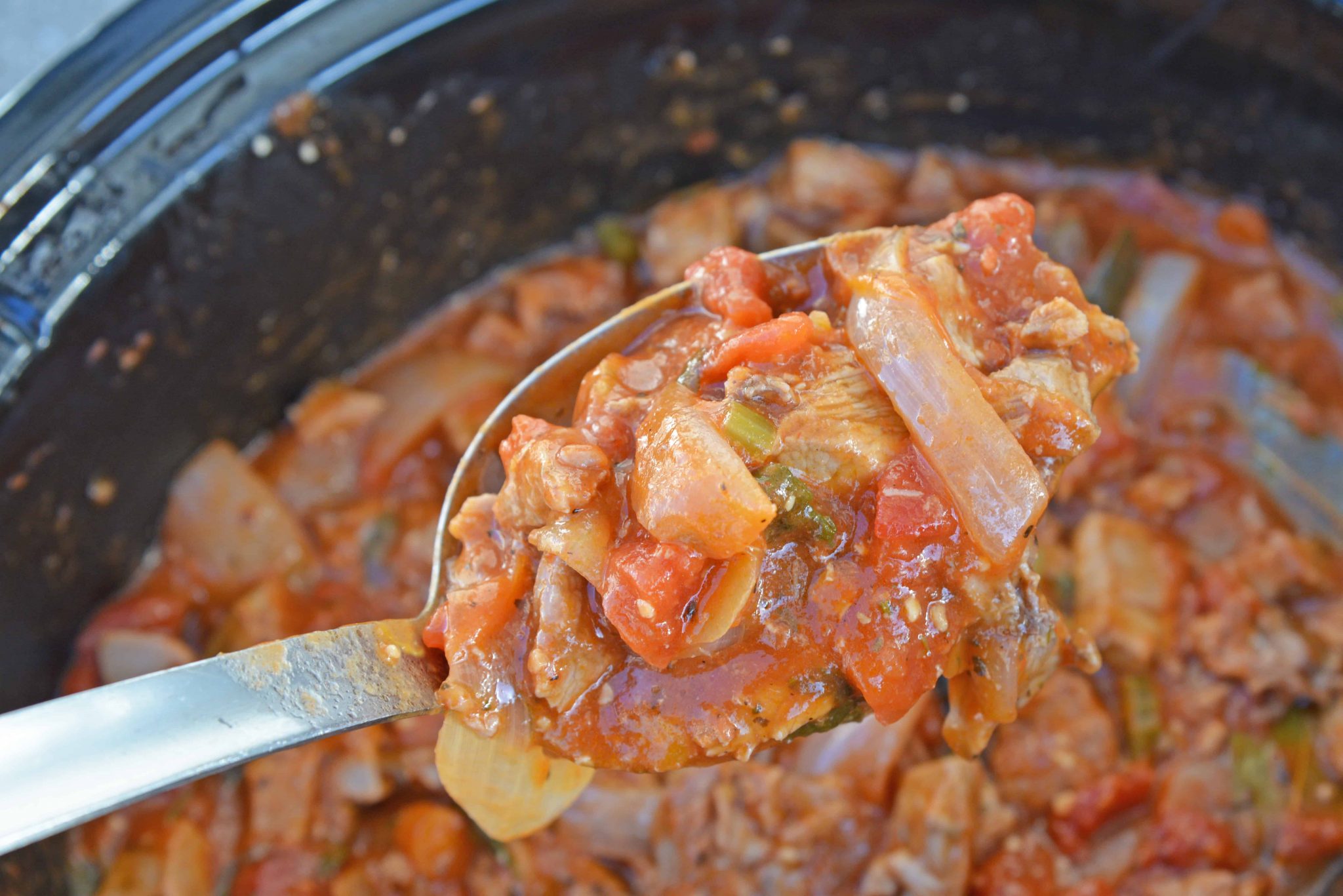 Slow Cooker Ragu Delicious Blend of Vegetables and Shredded Pork