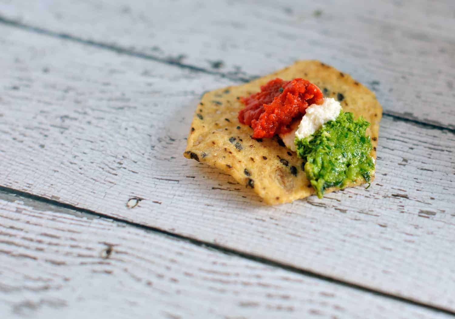 Layered Two Pesto and Ricotta Dip Savory Experiments